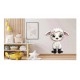 Sticker decorativ, Oita, Alb, 72 cm, 1293STK-4 Sticker decorativ, Oita, Alb, 72 cm, 1293STK-4