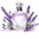 Sticker decorativ, Parfum din Lavanda, Mov, 68 cm, 1339STK-9