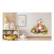 Sticker decorativ, Ratoi la Picnic, Galben, 67 cm, 1290STK-1