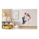 Sticker decorativ, Tineri Casatoriti, Alb, 78 cm, 1284STK-5