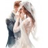 Sticker decorativ, Tineri Casatoriti, Alb, 78 cm, 1284STK-5