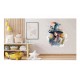 Sticker decorativ, Vrajitoare, Turcoaz, 77 cm, 1285STK-4