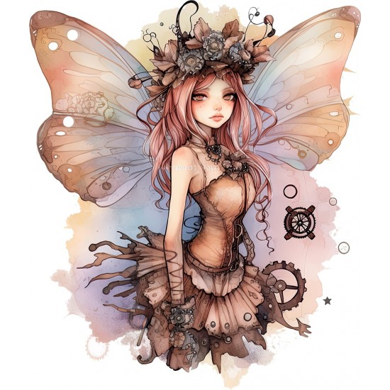 Sticker decorativ, Zana, Maro, 70 cm, 1279STK-1