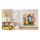 Sticker decorativ cu Broscute, Multicolor, 60 cm, 1200STK-2
