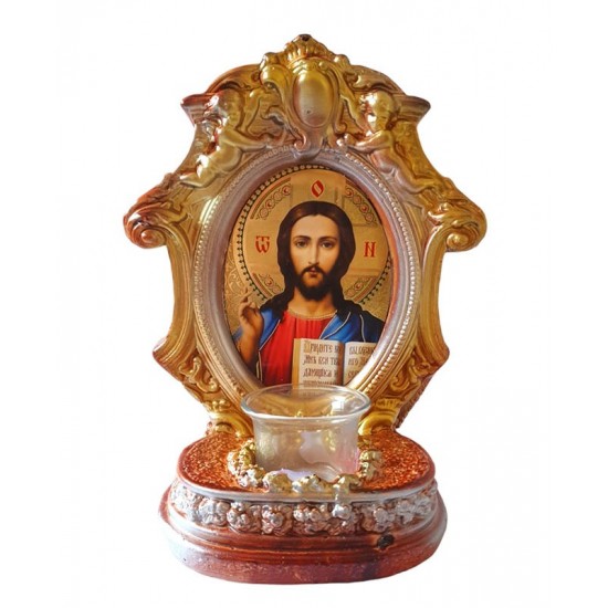 Suport Lumanare, Isus Hristos, 24 cm, GXL034